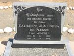 PLESSIS Catharina Joachimina, du nee VENTER 1895-1979