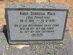 ROUX Anna Cornelia nee POTGIETER 1918-1950