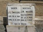 SWIEGERS J.L. 1861-1951 & J.M. SCHOOMBEE 1866-1954