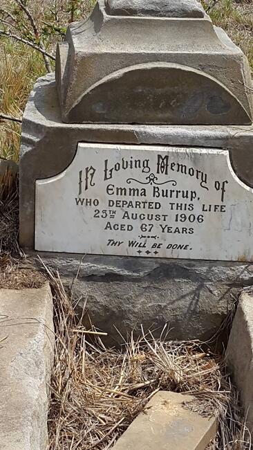 BURRUP Emma -1906