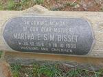 BISSET Martha E.S.M. 1918-1968