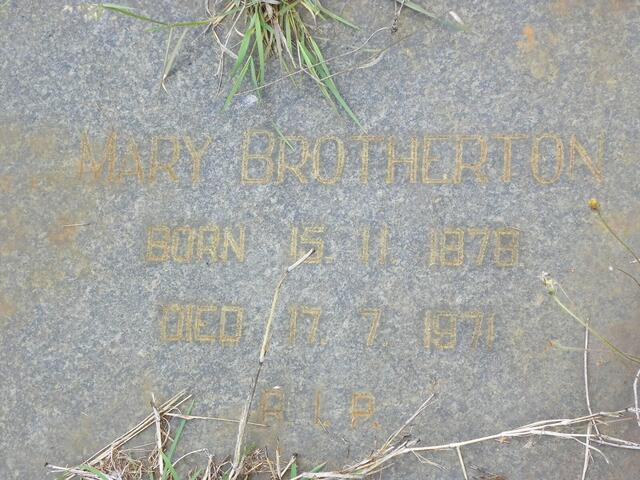 BROTHERTON Mary 1878-1971