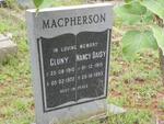 MACPHERSON Cluny 1910-1972 & Nancy Daisy 1915-1993