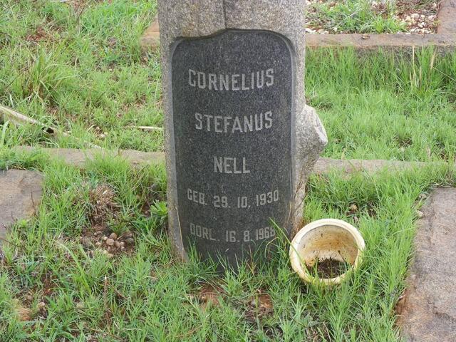 NELL Cornelius Stefanus 1930-1968
