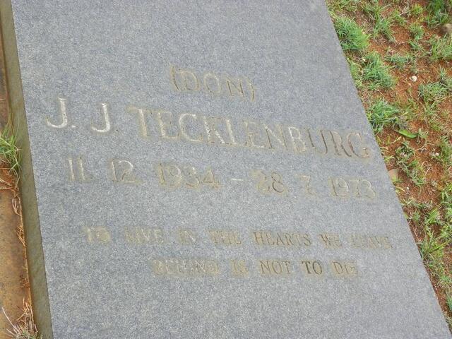 TECKLENBURG J.J. 1934-1973
