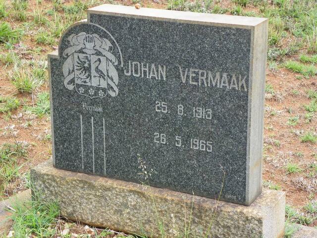 VERMAAK Johan 1913-1965