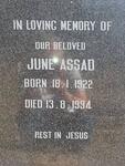 ASSAD June 1922-1994