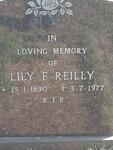 REILLY Lily F. 1890-1977