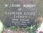 EVERITT Kathleen Louise nee KELLAR 1884-1961