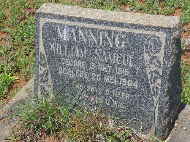 MANNING William Sameul 1915-1964