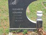 MYNHARDT Elizabeth Johanna 1896-1986