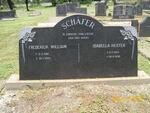 SCHAFER Frederick William 1881-1958 & Isabella Hester 1894-1959