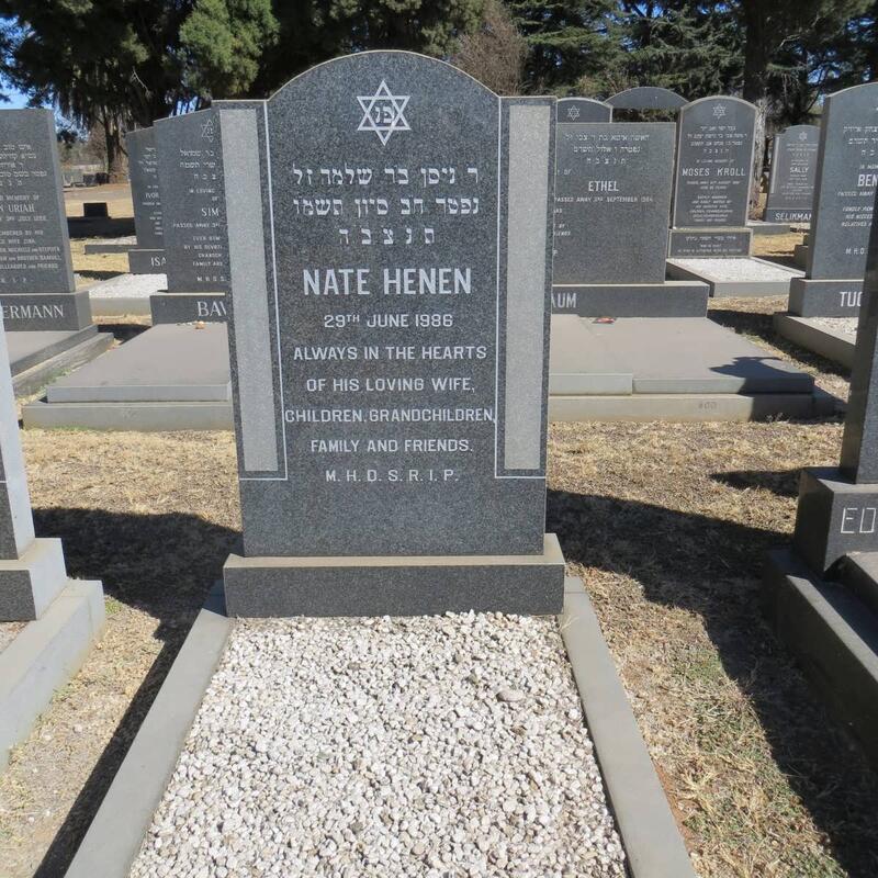 HENEN Nate -1986
