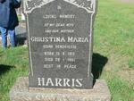 HARRIS Christina Maria nee HENDRICKS 1915-1981