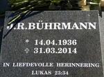 BUHRMANN J.R. 1936-2014