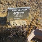 APHANE Maleki Lwazi 1987-2011