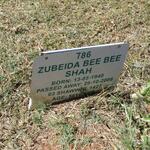 SHAH Zubeida Bee Bee 1948-2006