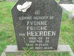 HEERDEN Yvonne Fouche, van 1958-1987