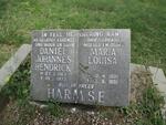 HARMSE Daniël Johannes Hendrik 1913-1977 & Maria Louisa 1921-1991