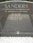 SANDERS Joop 1958-1996