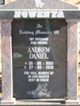 NGWENYA Andrew Daniel 1952-2012