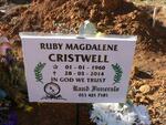 CRISTWELL Ruby Magdalene 1960-2014