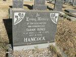 HANCOCK Sarah Agnes 1900-1983