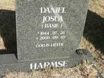HARMSE Daniel Josua 1944-2000