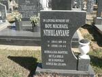 NTHULANYANE Boy Michael 1941-1998