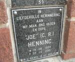 HENNING C.R. 1929-2001
