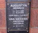 AUGUSTYN Heinrich 1969-2008 :: VAN NIEKERK Frederik Jacobus -1979
