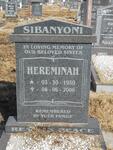 SIBANYONI Hereminah 1950-2006