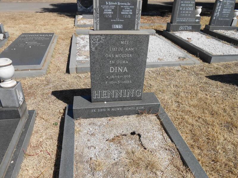 HENNING Dina 1916-1983