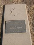 HERR Hyman -1921