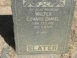 SLATER Walter Edward Daniel 1892-1945