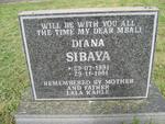 SIBAYA Diana 1991-1991