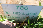 SEEDAT Mohamed A. 1949-1995
