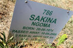 NGOMA Sakina 1974-2009