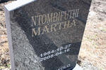 NTOMBIFUTHI Martha 1984-2008