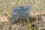 SHAH Ashabee 1914-2001