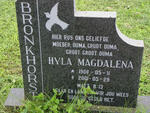 BRONKHORST Hyla Magdalena 1908-2001