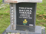 MASHELE Fohleyane Salina Tibane 1910-2000