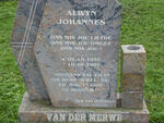 MERWE Alwyn Johannes, van der 1950-2001