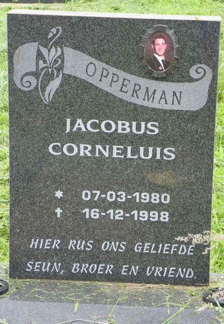 OPPERMAN Jacobus Cornelius 1980-1998