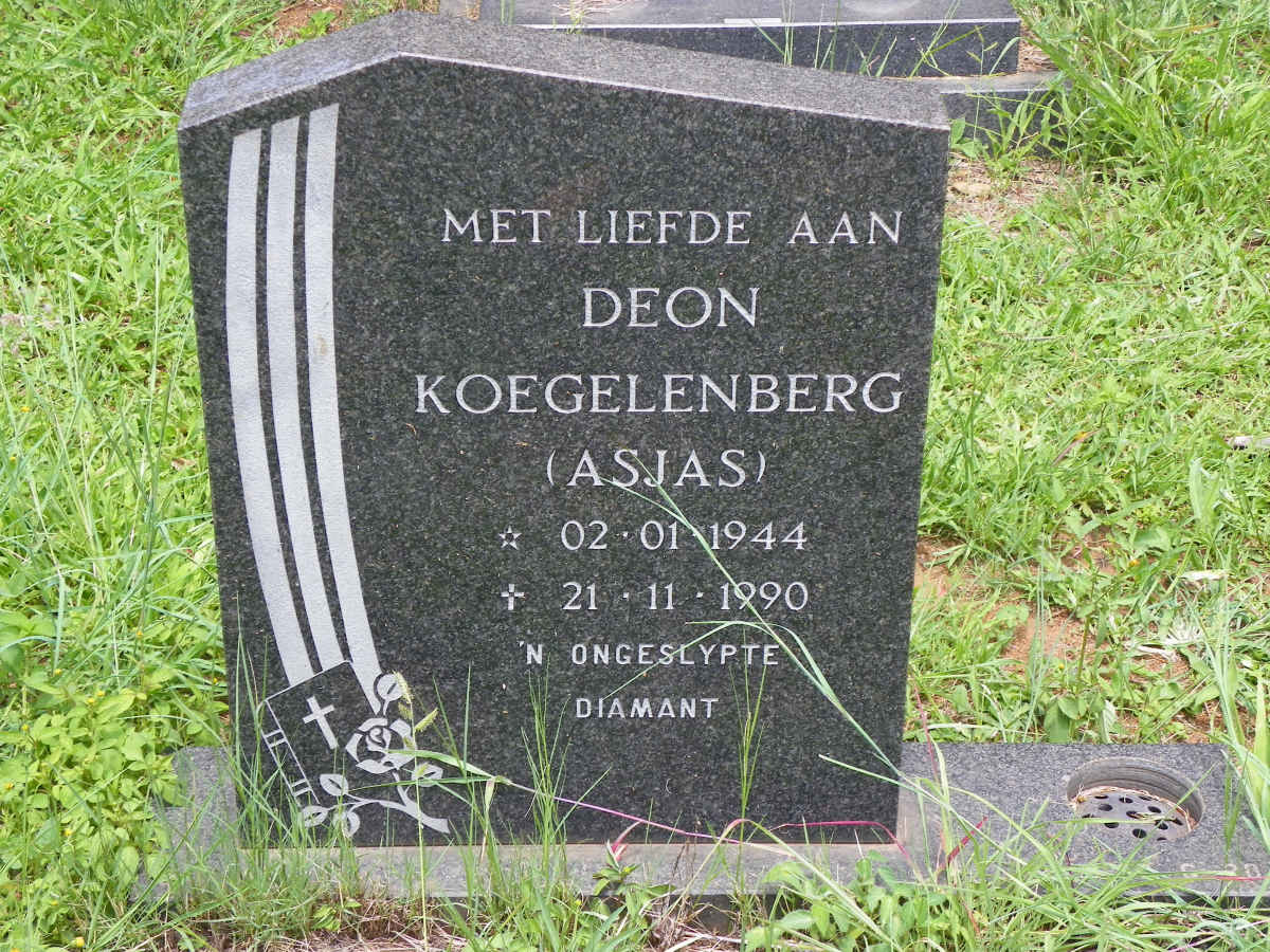 KOEGELENBERG Deon 1944-1990