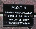 ALGAR Gilbert Mileham 1923-2007