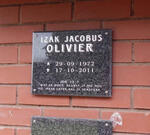 OLIVIER Izak Jacobus 1972-2011