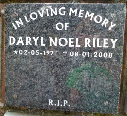 RILEY Daryl Noel 1971-2008