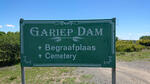 Free State, PHILIPPOLIS district, Gariep Dam, Waschbank 274, Gariep dam cemetery
