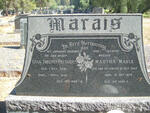 MARAIS Izak Theunis Pretorius 1881-1956 & Martha Maria VAN DEVENTER 1887-1978